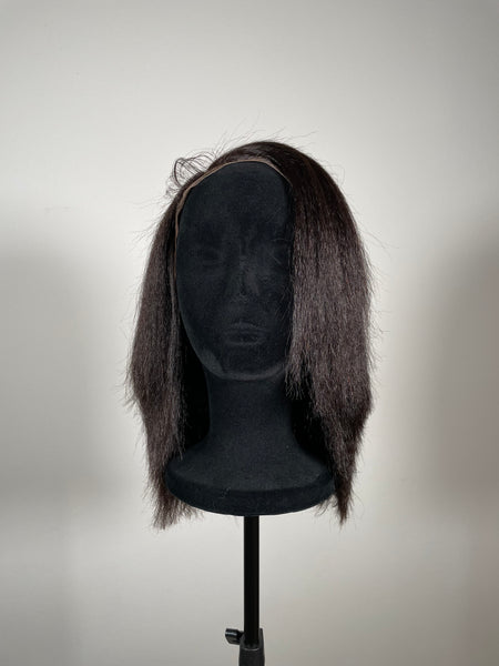 Deep Layered 90's Inspired Bob Frontal Wig - 8"