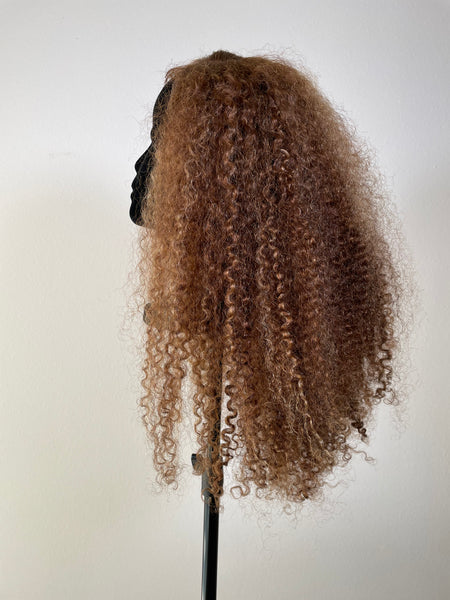 Blonde Coils Frontal Wig - 20"