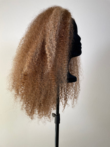 Blonde Coils Frontal Wig - 20"