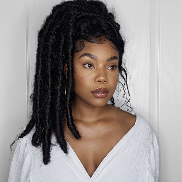 JUMBO FAUX LOCS X FULL LACE WIG