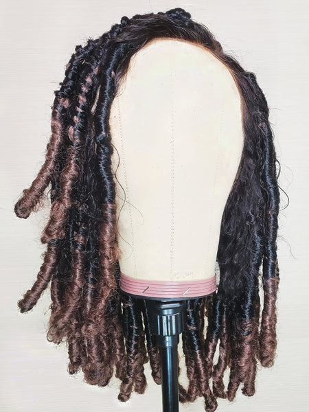 FAUX LOC BOB x FULL LACE WIG